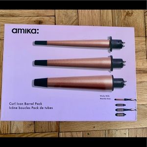 Amika Curl Icon Barrel Pack (Brand New)